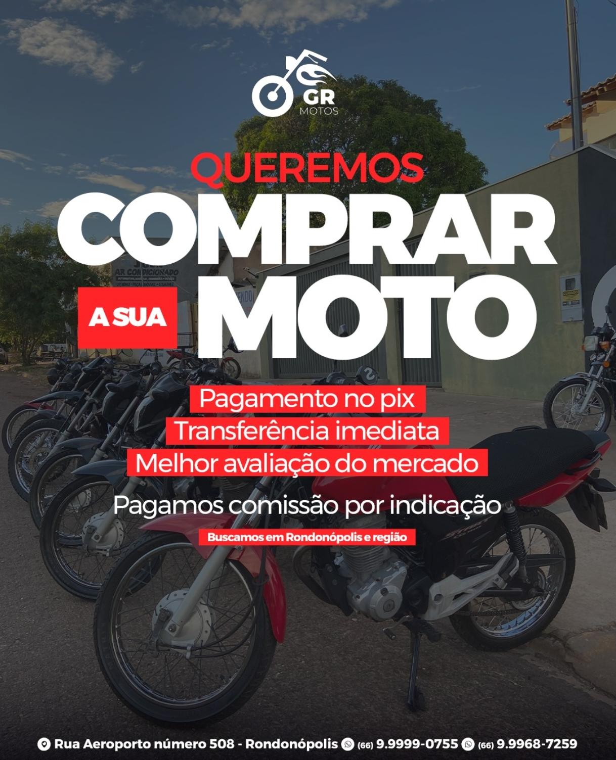 Campanha da GR Motos para compra de motos